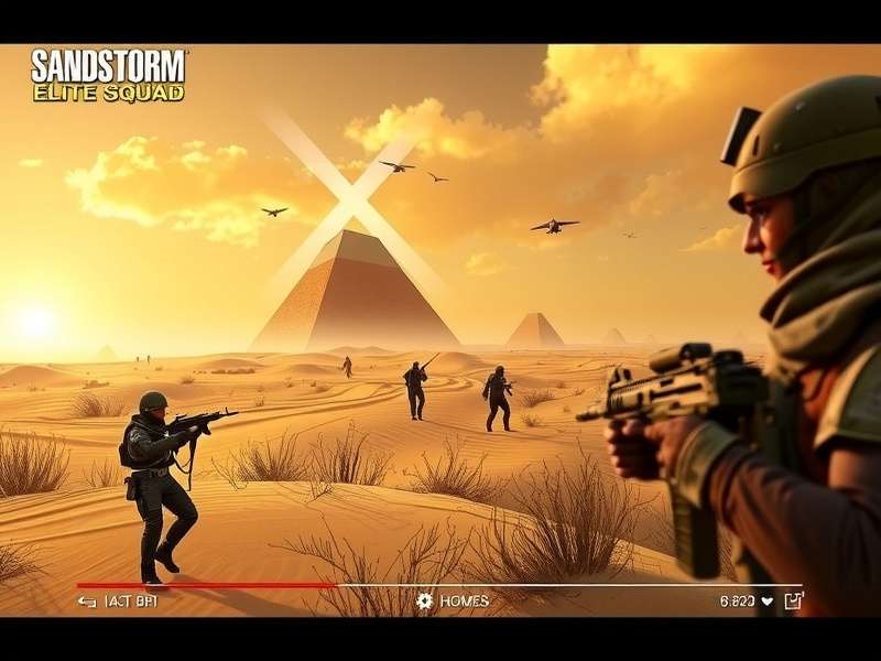 Sandstorm Elite Squad Game Screenshot